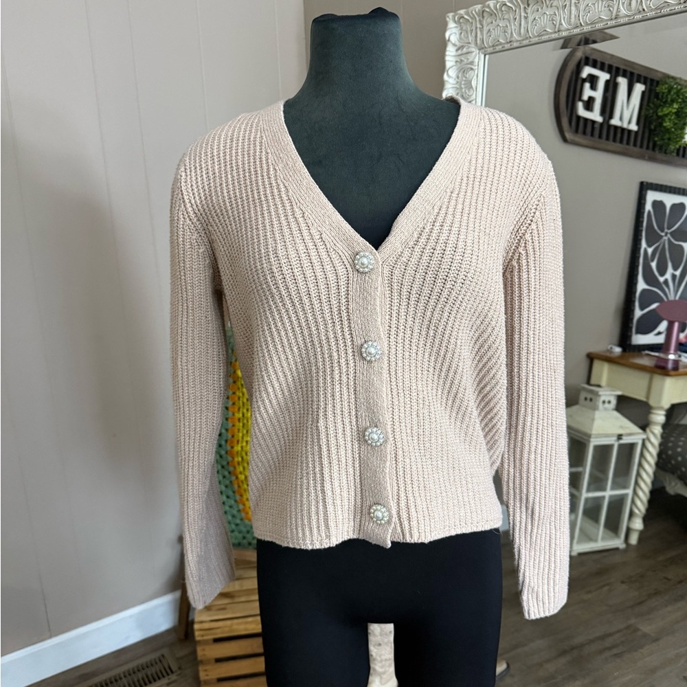 Marc New York • Chunky Cardigan Sweater
